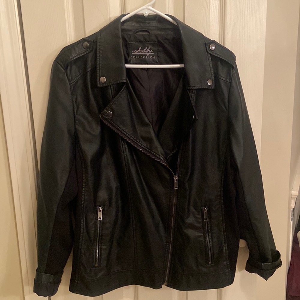 Sebby Collection from Sam’s Club.  Moto non leather jacket